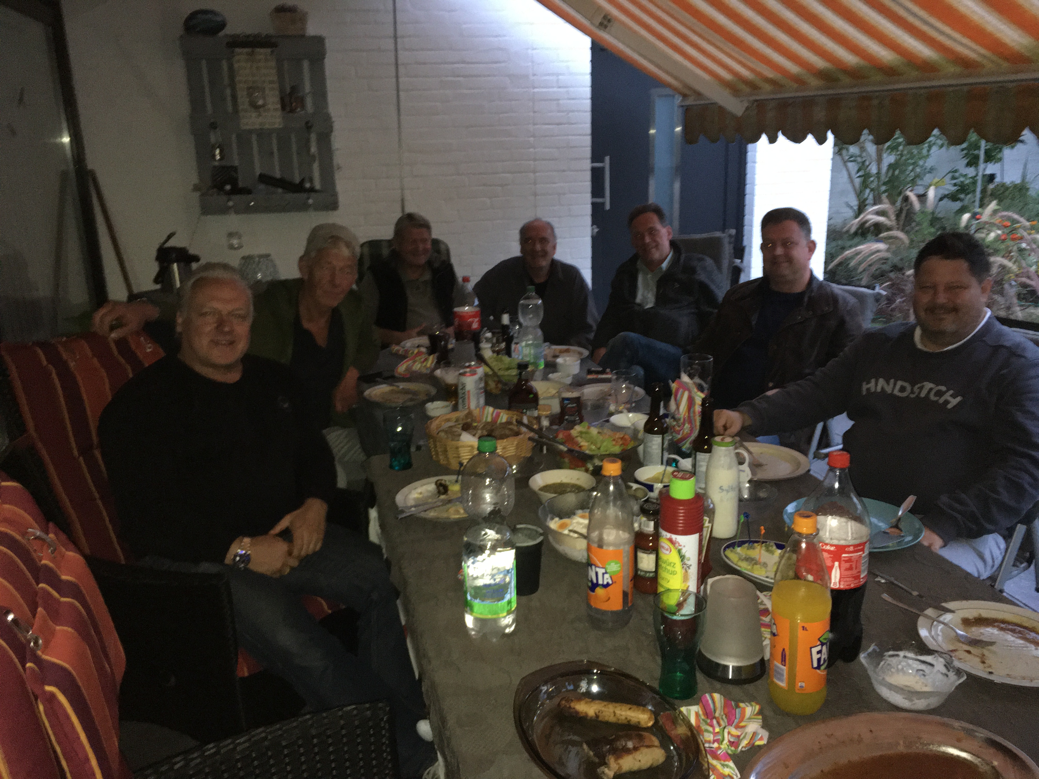 7er-Veteranen bei Andrea und Dirk